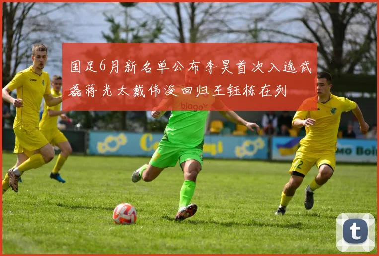 国足6月新名单公布李昊首次入选武磊蒋光太戴伟浚回归王钰栋在列